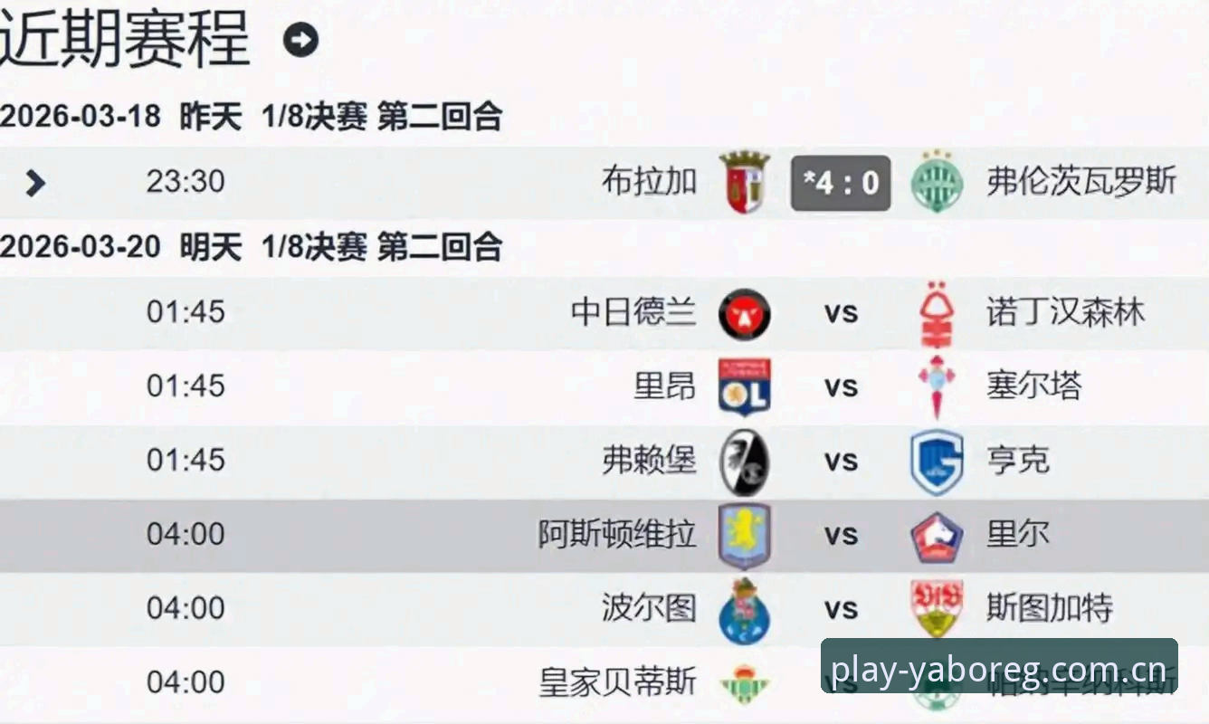 欧联杯决赛最新动态：埃梅里率维拉3-0完胜弗赖堡，创下多项历史纪录